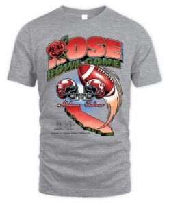 Indiana Hoosiers 2026 Rose Bowl Matchup Tee Shirt