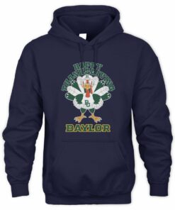 Baylor Bears Turkey Helmet Happy Thanksgiving Hoodie