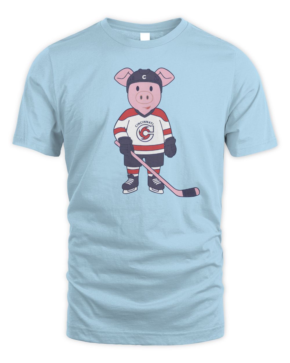 Mom Dad Choppy Puck Chop Cincinnati Cyclones Kids Mascot T-Shirt