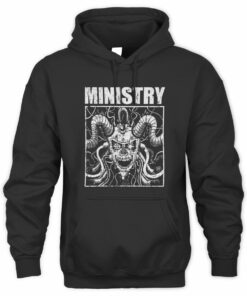 Ministry Shop Machine Skull Hoodie