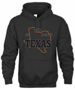 Keshi Merch Take Me Back To Texas Black Hoodie