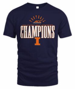 2025 Atlantic Coast Conference Football Champions Illinois Fighting Illini Tee