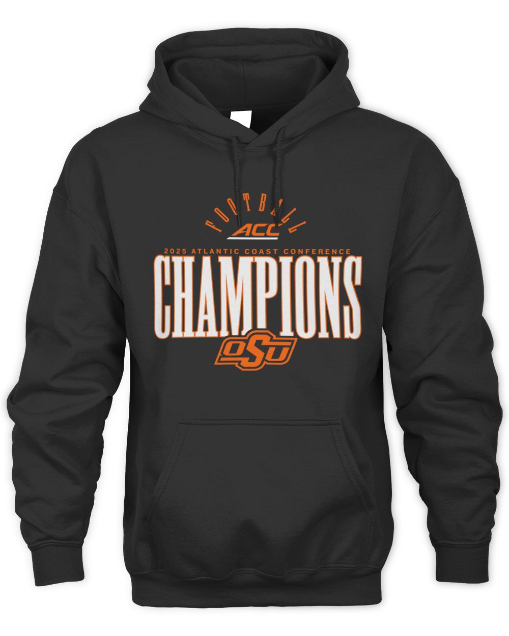 Oklahoma State Cowboys 2025 ACC Football Conference Champions NCAA Hoodie