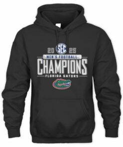 SEC Football Champions 2025 Florida Gators Logo Hoodie