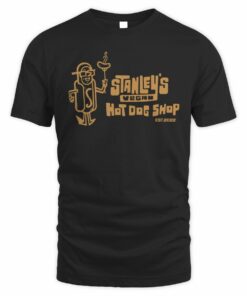 Lilsimsie Shop Stanleys Vegan Hot Dog Shop T-Shirt