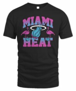 Miami Heat City Edition 2025 Flamingo Basketball Tee