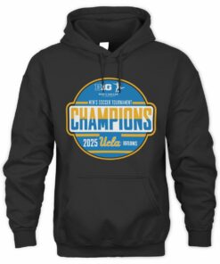 UCLA Bruins 2025 Big Ten Men's Soccer Champs Tournament Hoodie
