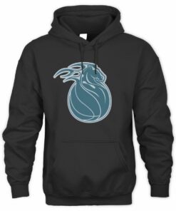 Detroit Pistons City Edition Large Horse Basketball Hoodie
