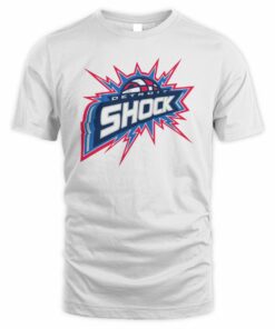 Detroit Shock Classic Logo Basketball Tee