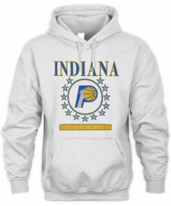 Indiana Pacers City Edition Banner Star Emblem Hoodie