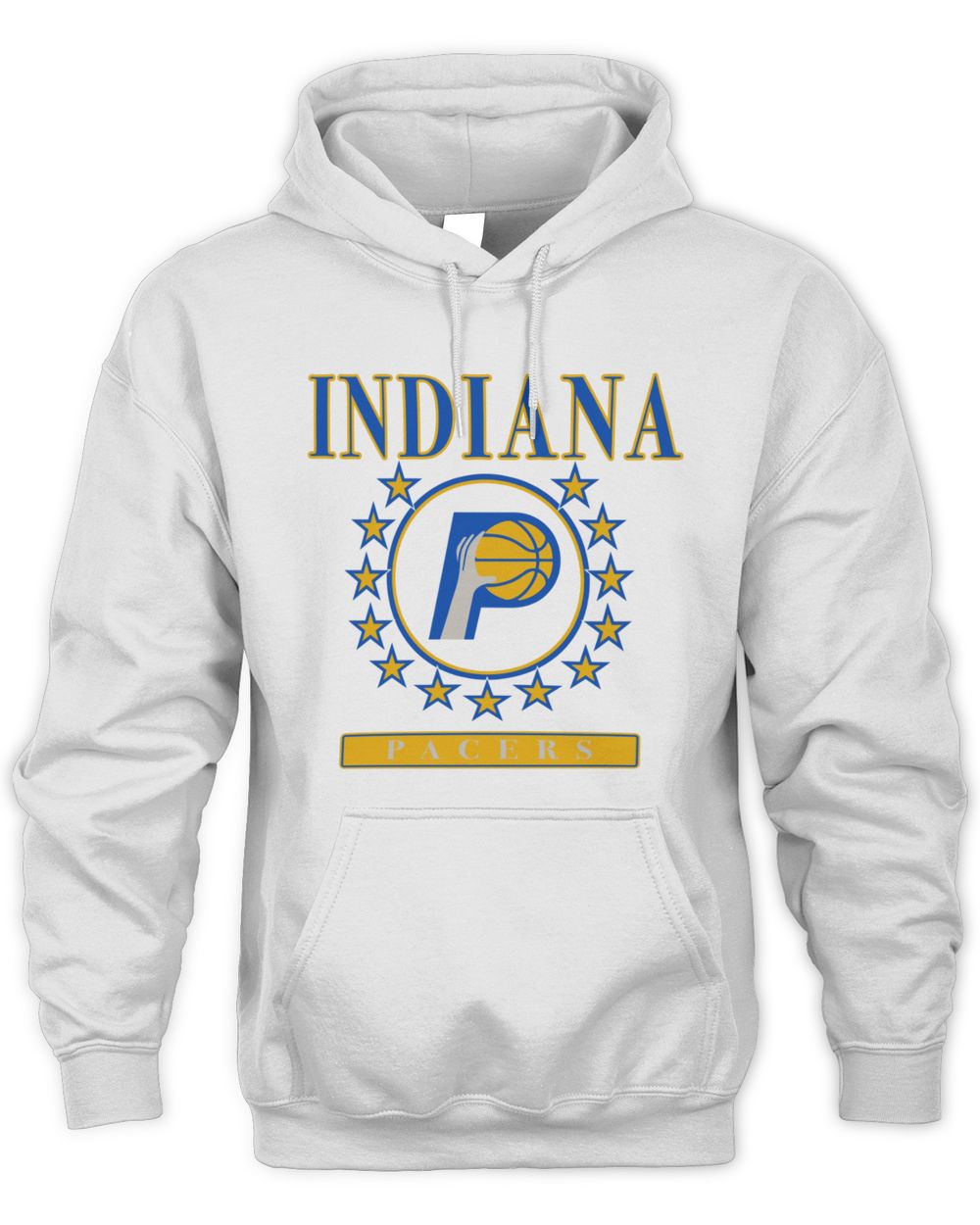Indiana Pacers City Edition Banner Star Emblem Hoodie