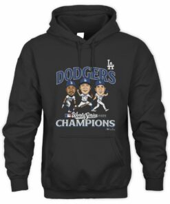 Dodgers Champions 2025 World Series Appeal Play Character Hoodie