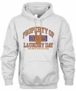 Laundry Day Merch Time Of Your Life Tour Zip Up Hoodie