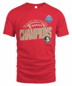 Florida State Seminoles 2025 ACC Football Conference Champions T-Shirt