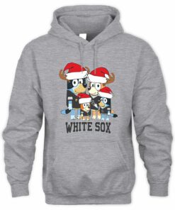 Chicago White Sox Family Christmas Santa Hat Cute Baseball Hoodie