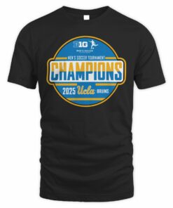 UCLA Bruins Big Ten 2025 Soccer Tournament Champions Graphic Tee
