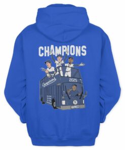 Champions 2025 Celebration Parade Bus LA Hoodie
