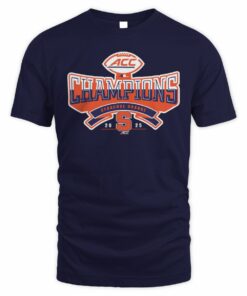 Syracuse Orange 2025 ACC College Football Champion Team T-Shirt