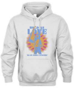 Jimi Hendrix Merch Bold As Love Hoodie