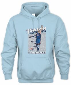 Okc Thunder Shop Isaiah Hartenstein Action Official Hoodie