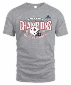 Ball State Cardinals 2025 American Athletic Football Championship Locker Room Shirt