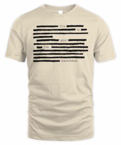 Switchfoot Merch This Is Your Life T-Shirt