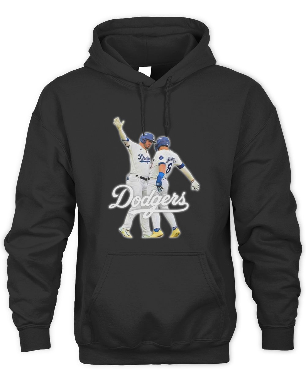 Dodgers Baseball Kike Hernandez Gavin Lux Bump Hoodie