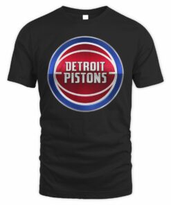 NBA Shop Detroit Pistons Midnight Mascot T-Shirt Black
