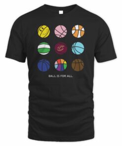 Ball Is For All Pride Cleveland Cavaliers T-Shirt