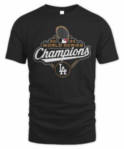 Dodgers 2025 World Series Champions Clayton Kershaw 22 Name Number Tee