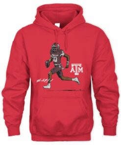 Texas A&M Football Marcel Reed Superstar Pose Sweatshirt Hoodie