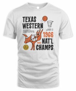 Texas Western 1966 NCAA Champs Throwback T-Shirt