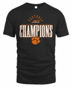 2025 Atlantic Coast Conference Football Champions Clemson Tigers Tee
