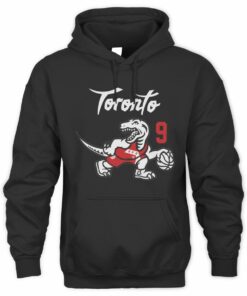 NBA Shop RJ Barrett Toronto Raptors 2025/26 City Edition Name Number Black Official Hoodie