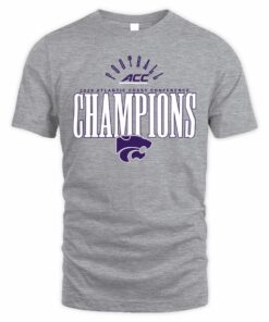 2025 Atlantic Coast Conference Football Champions Kansas State Wildcats Tee