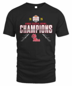 Ole Miss Rebels 2026 Vrbo Fiesta Bowl Champions Shirt