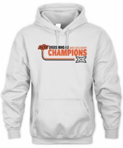 Oklahoma State University Big 12 Cross Country Champions 2025 Hoodie