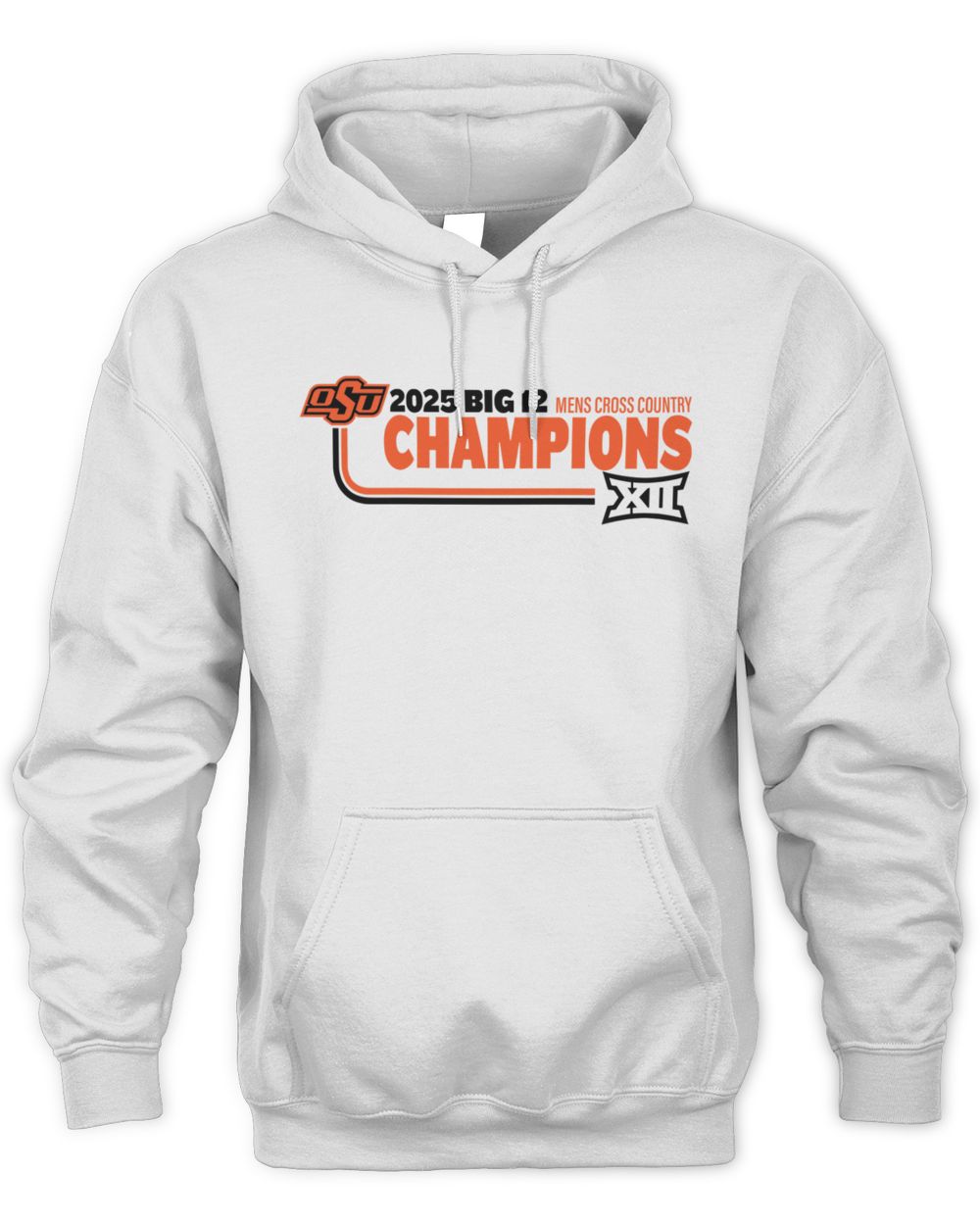 Oklahoma State University Big 12 Cross Country Champions 2025 Hoodie