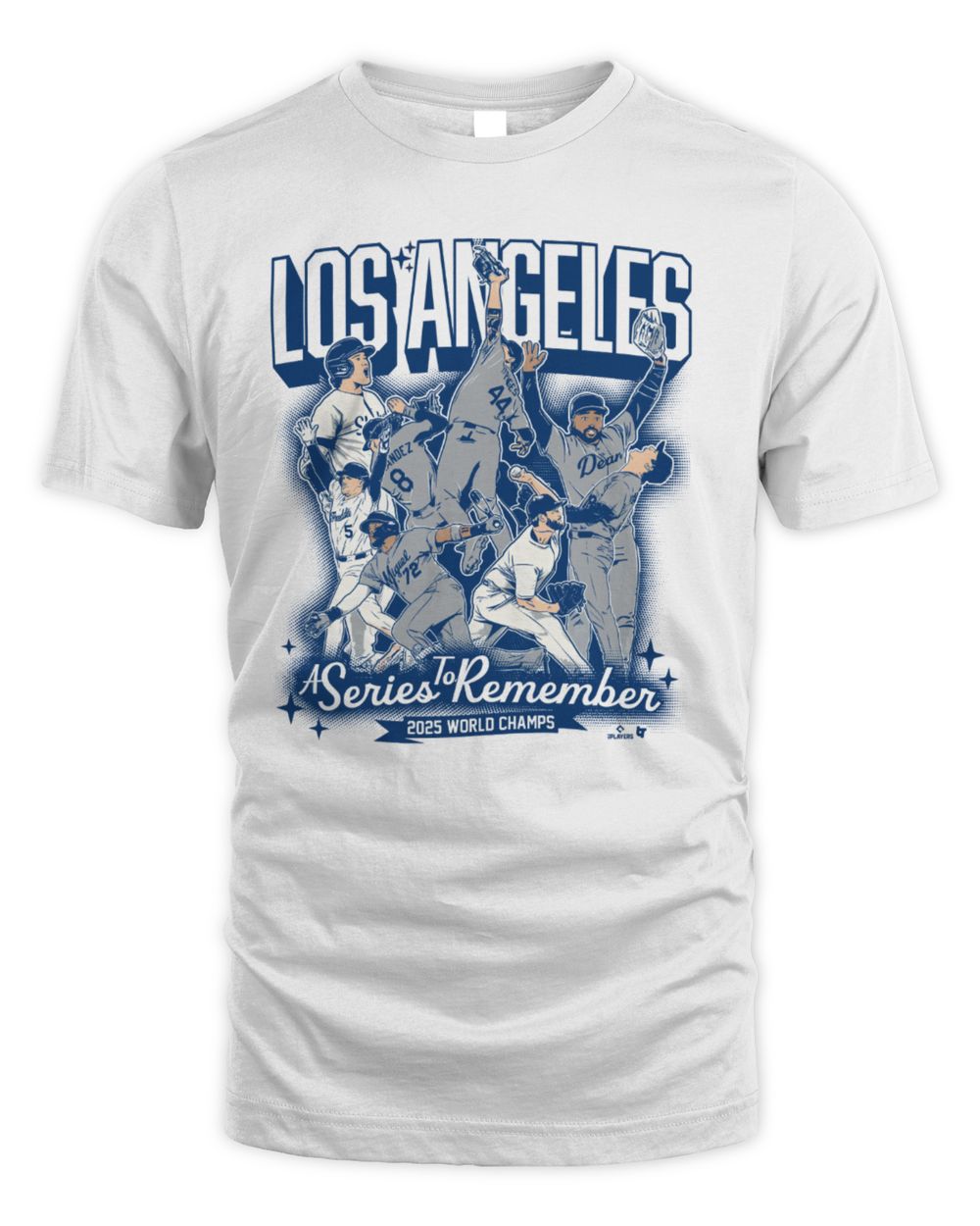 Los Angeles Dodgers A Series To Remember 2025 World Champs Baseball T-Shirt