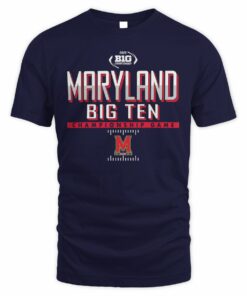 Official Maryland Terrapins Big Ten Football Championship Game T-Shirt