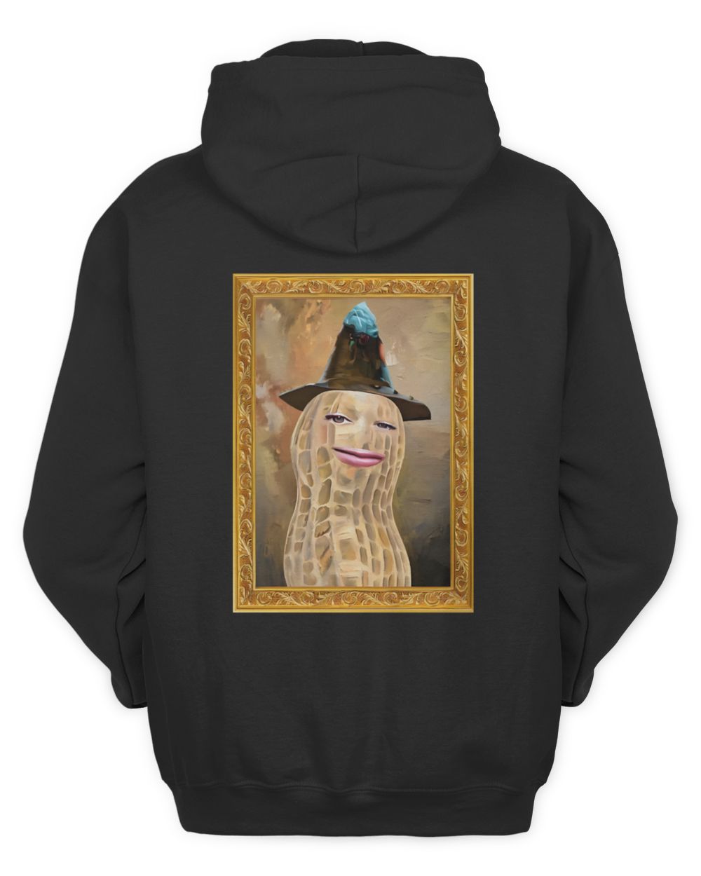 Burnt Peanut Merch Renaissance Tee Black Hoodie
