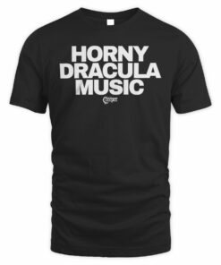 Creeper Shop Horny Dracula Music T-Shirt