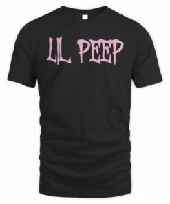 Black OG Lil Peep Design T-Shirt
