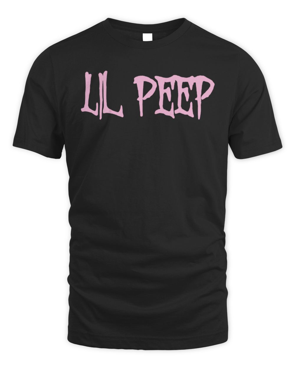 Black OG Lil Peep Design T-Shirt