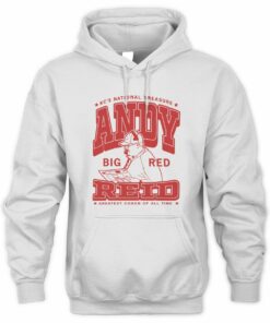 Andy Reid Big Red National Treasure KC Greatest Of All Time Football Hoodie