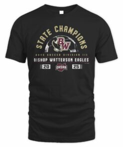 OHSAA State Champions 2025 Bishop Watterson Eagles Boys Soccer T-Shirt