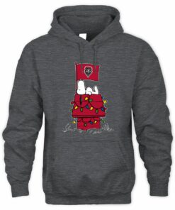 New Mexico Lobos Snoopy House Christmas Lights Hoodie