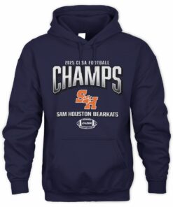 Sam Houston Bearkats 2025 C-USA Football Conference Champs Hoodie