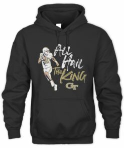 All Hail Haynes King Yellow Jackets QB Hero Statement Hoodie