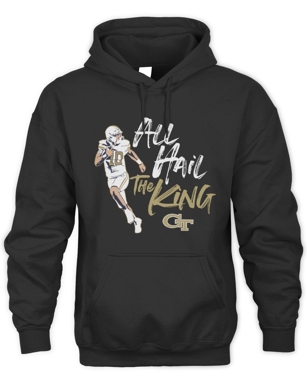All Hail Haynes King Yellow Jackets QB Hero Statement Hoodie